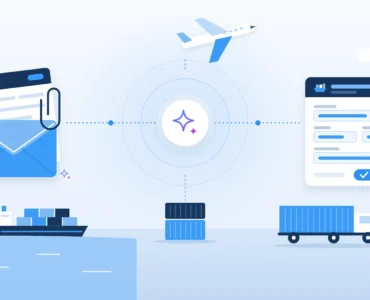 Document AI turning a freight email and Bill of Lading into a ready-to-review shipment record